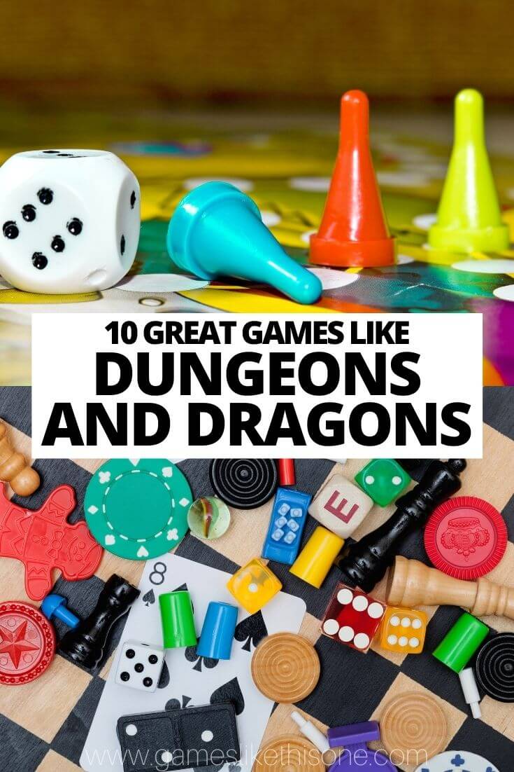 10 Great Board Games Like Dungeons and Dragons